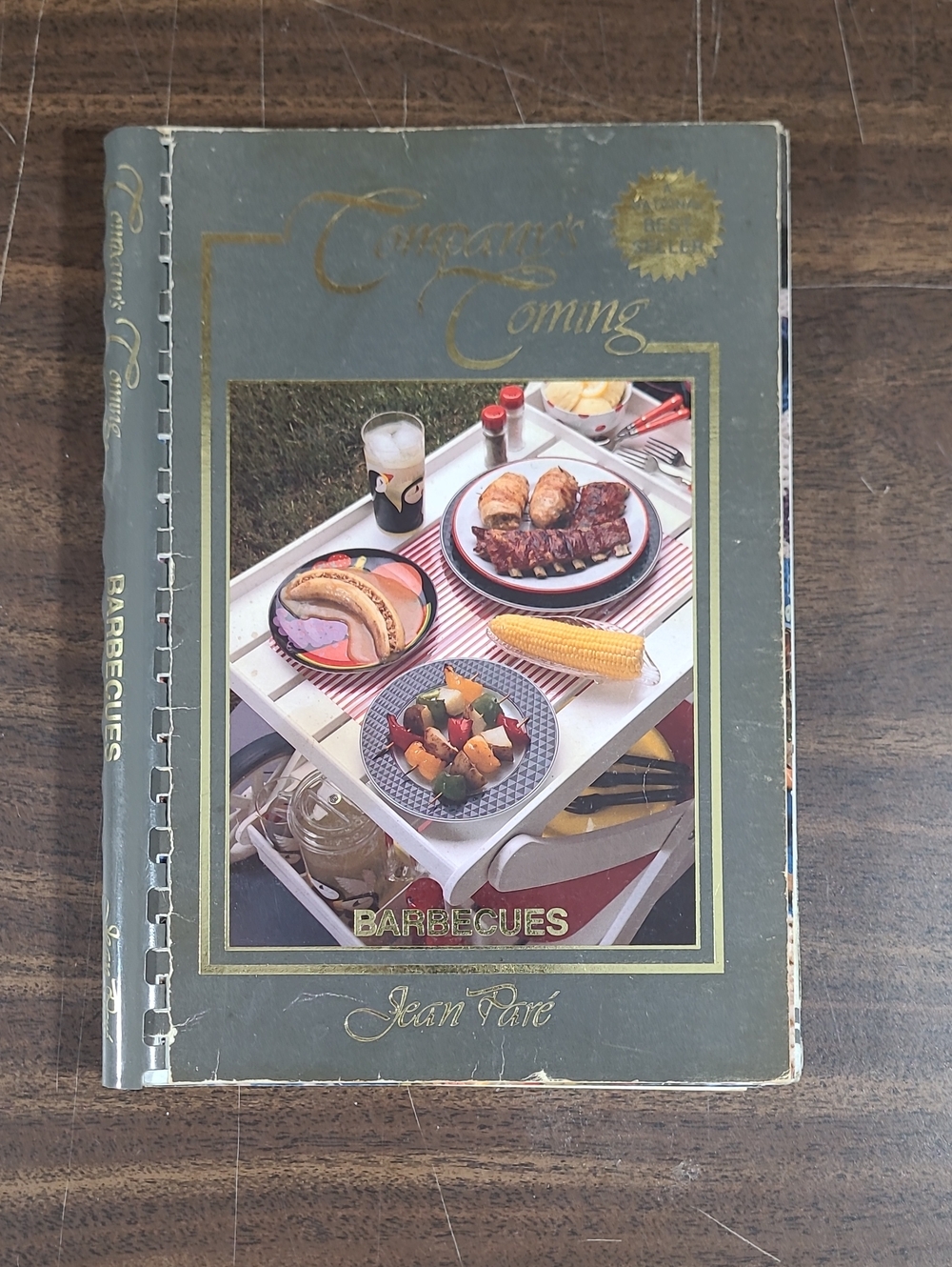 Jean Pare Barbecues Cookbook - Green Cover